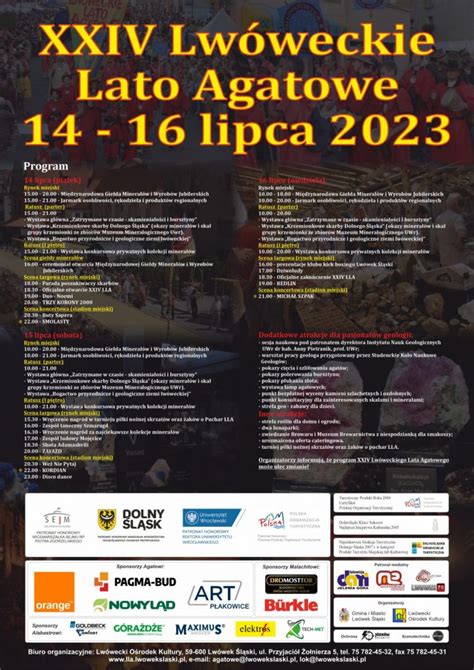 ugtowe|XXIV Lwóweckie Lato Agatowe .